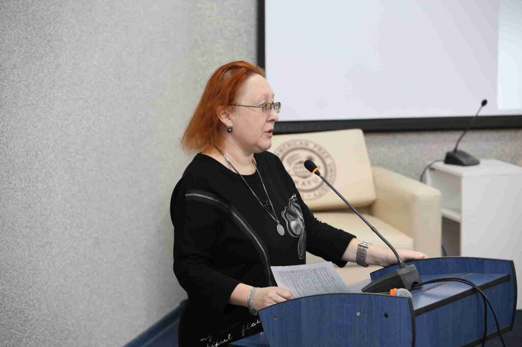 Литературная гостиная к 130 летию со дня рождения Сергея Есенина прошла в Казахстанско Американском свободном университете (13)