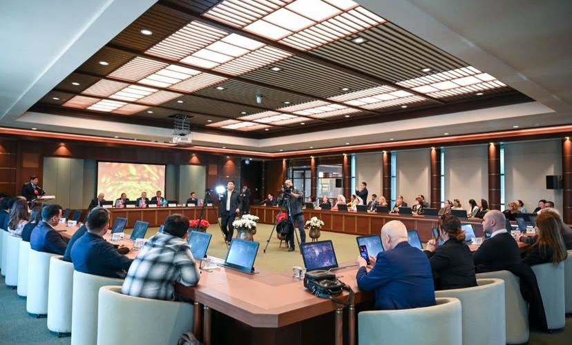 В Анкаре состоялась презентация книги «Арғықазақ мифологиясы» (11)