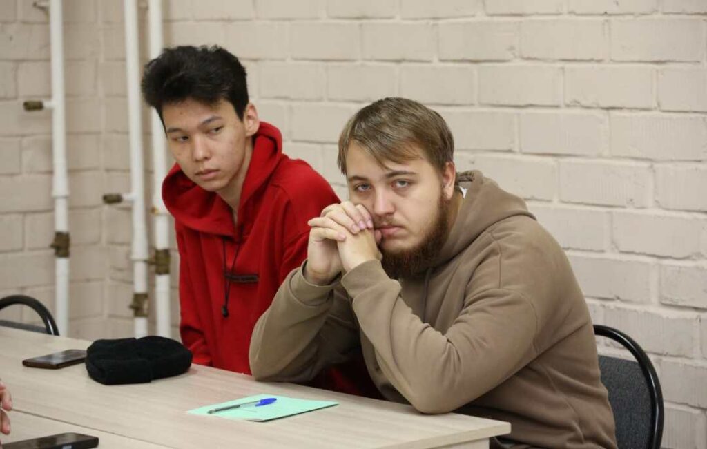 Встреча адвоката Гитермана А.А. со студентами КАСУ (3)