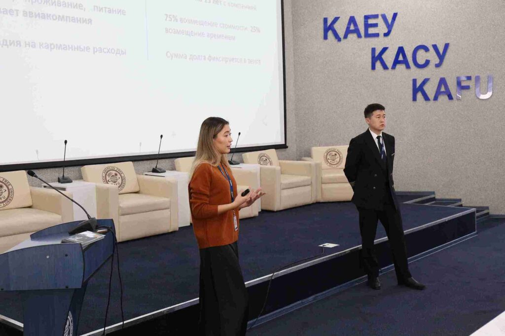 Встреча с пилотом Air Astana в КАСУ (7)