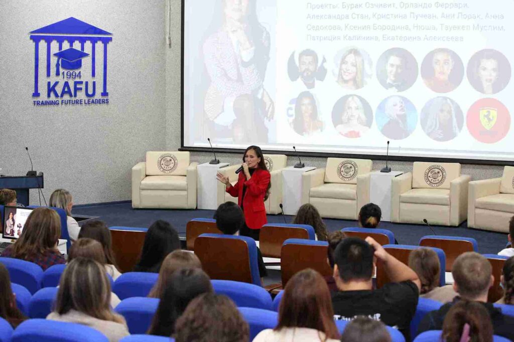 Языки как ключ к карьере студенты КАСУ встретились с Дилярой Абрамовой (6)