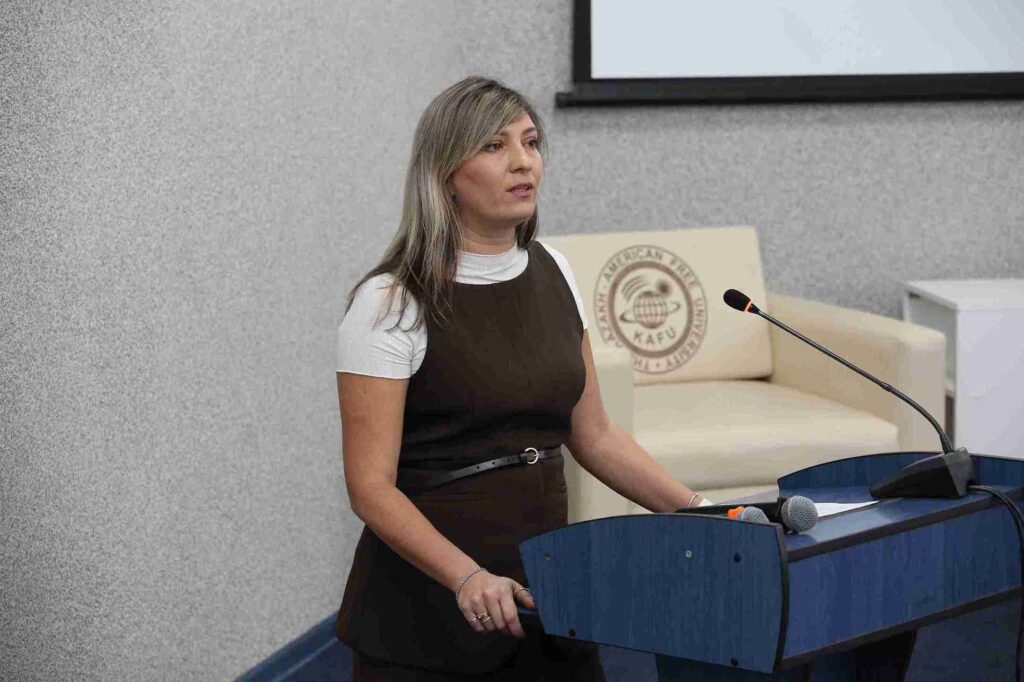 28 ноября 2025 года в КАСУ прошла Олимпиада «Полиглот» среди учащихся 10–11 классов 11