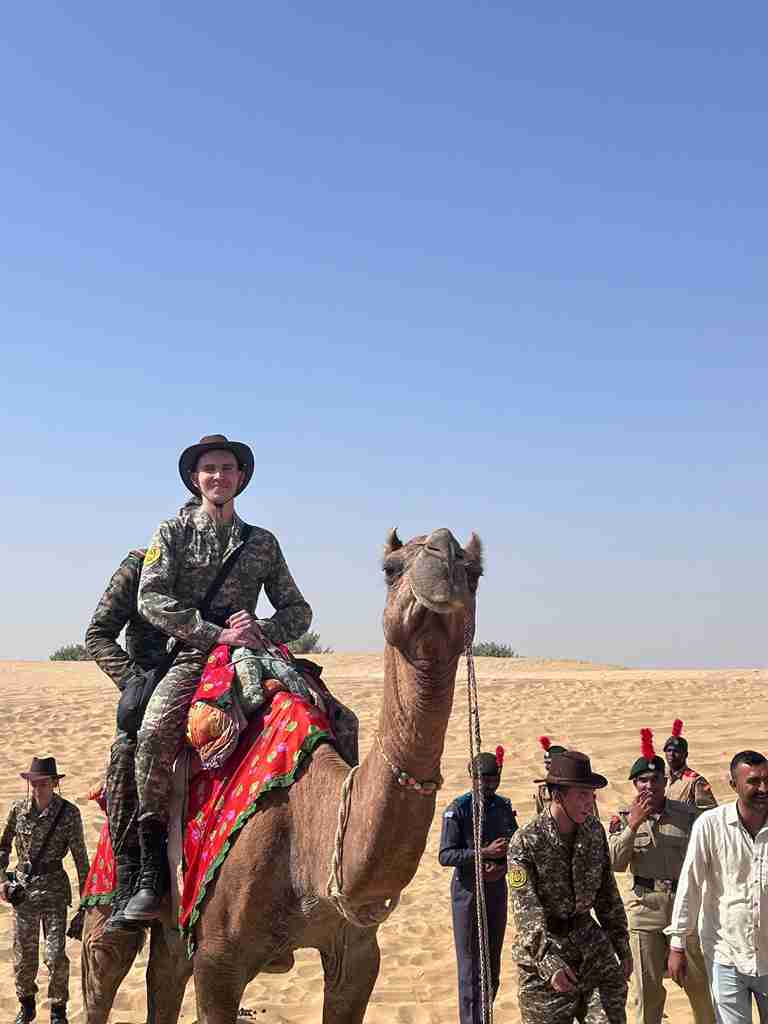 Опыт международного обмена в рамках Youth Exchange Programme 2025: Индия, Desert Safari 4