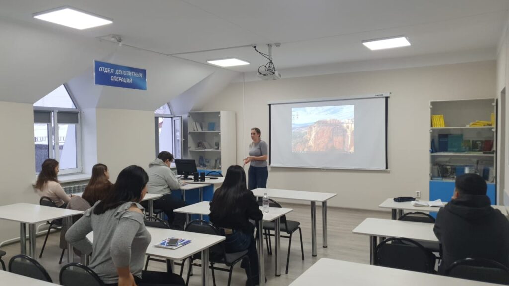 Гостевая лекция руководителя отдела маркетинга ТОО «Эмиль» с обучающимися кафедры бизнеса 2