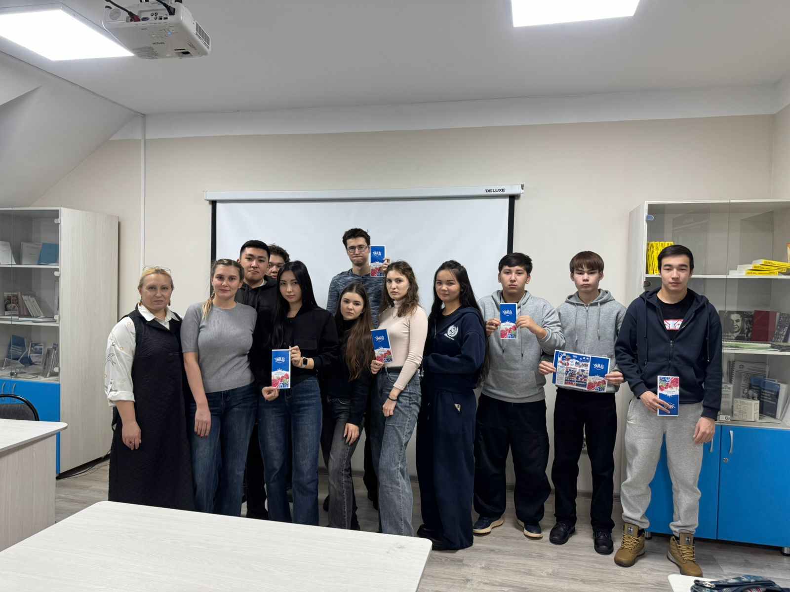 Гостевая лекция руководителя отдела маркетинга ТОО «Эмиль» с обучающимися кафедры бизнеса 3