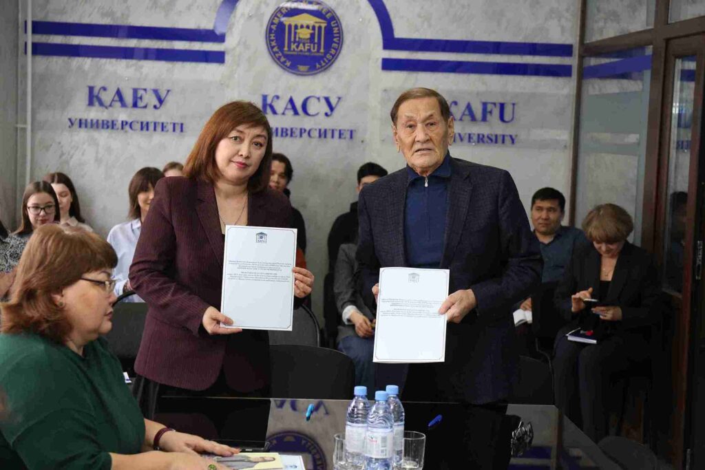 Подписание меморандума о сотрудничестве КАСУ с учреждениями образования 6