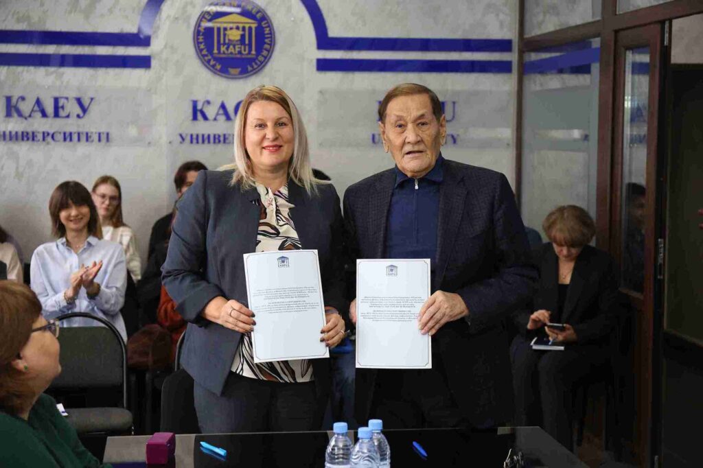 Подписание меморандума о сотрудничестве КАСУ с учреждениями образования 7