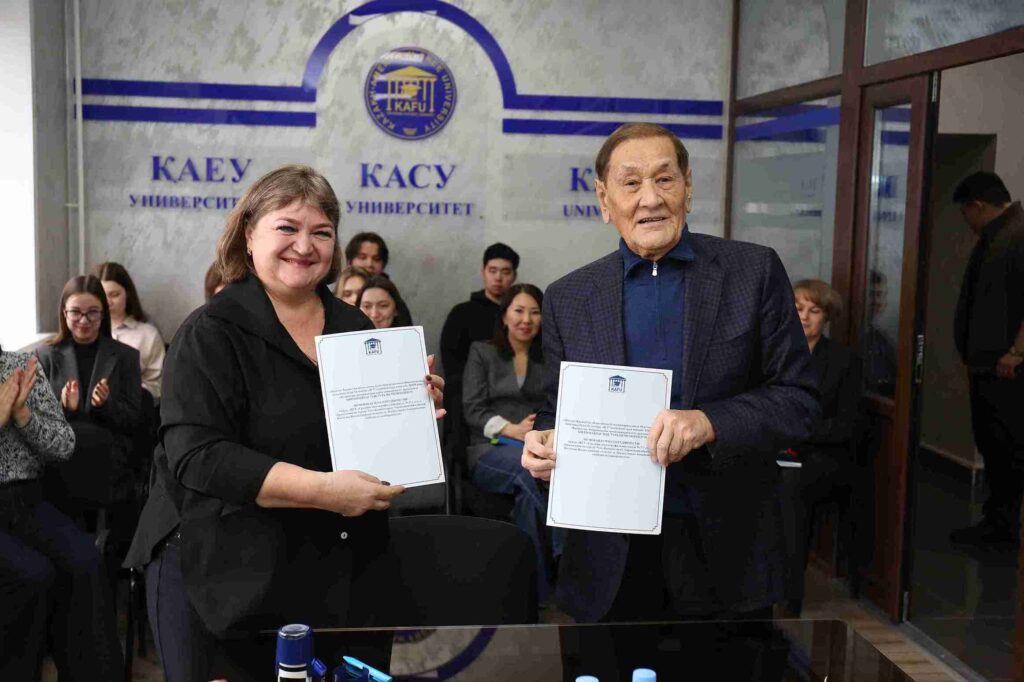 Подписание меморандума о сотрудничестве КАСУ с учреждениями образования 8