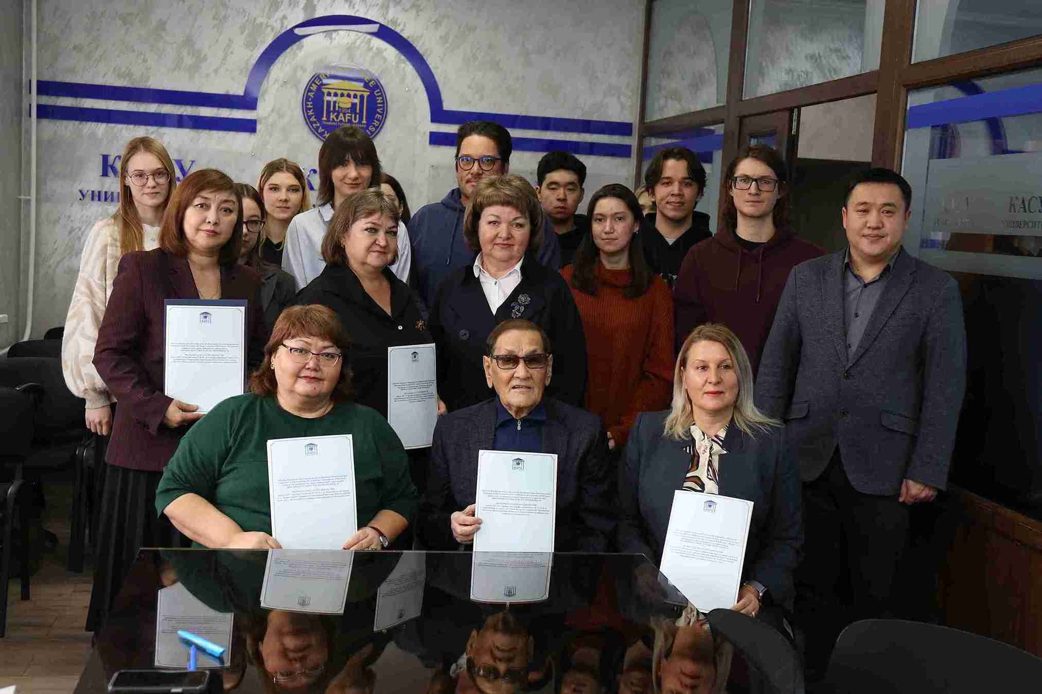 Подписание меморандума о сотрудничестве КАСУ с учреждениями образования 9