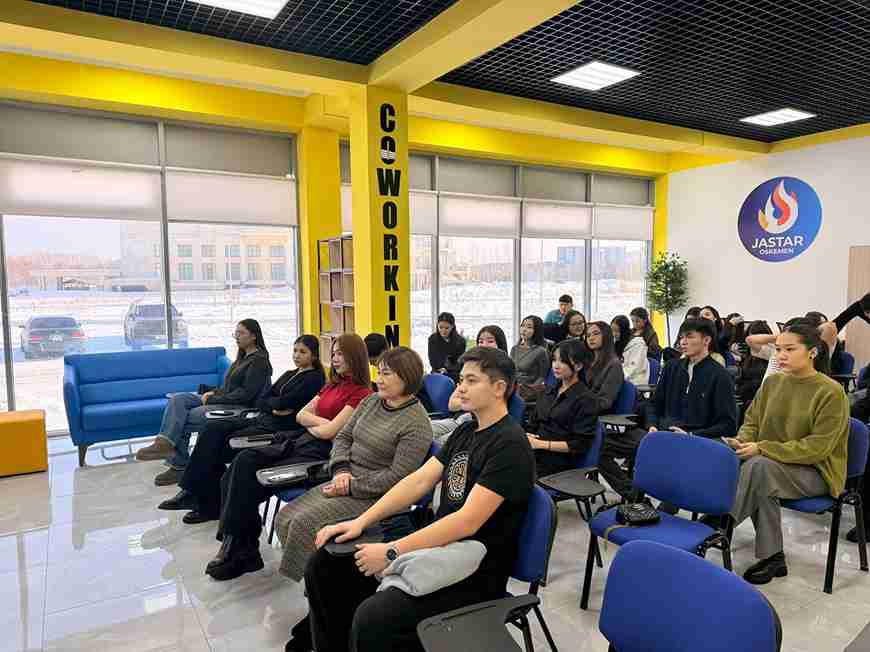 Студенты приняли участия во встрече «Құрмет – қоғамның иесі» 4