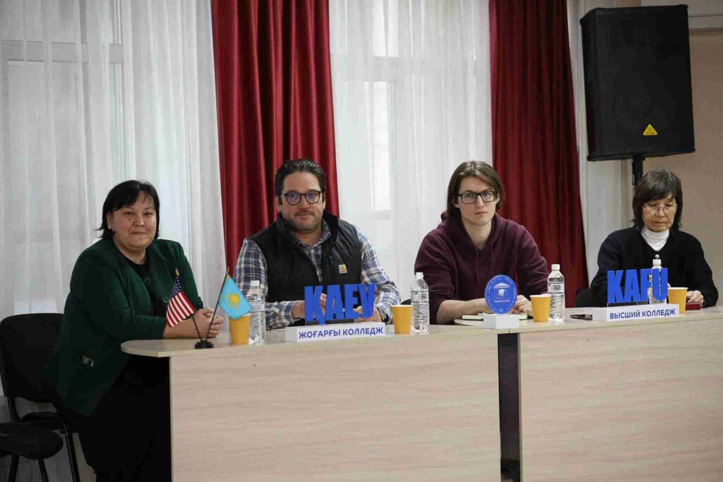 В Высшем колледже КАСУ прошла сессия вопросов и ответов по предпринимательским кейсам 1