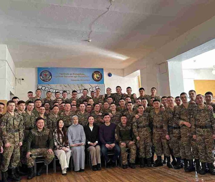 Студенты 2 курса специальности «Психология» КАСУ провели очередное выездное практическое занятие в воинской части 6699