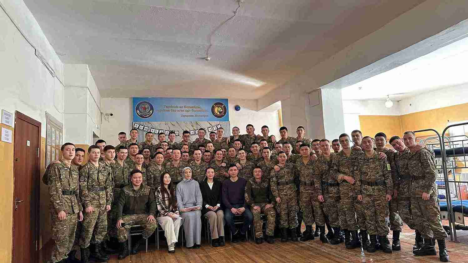 Студенты 2 курса специальности «Психология» КАСУ провели очередное выездное практическое занятие в воинской части 6699