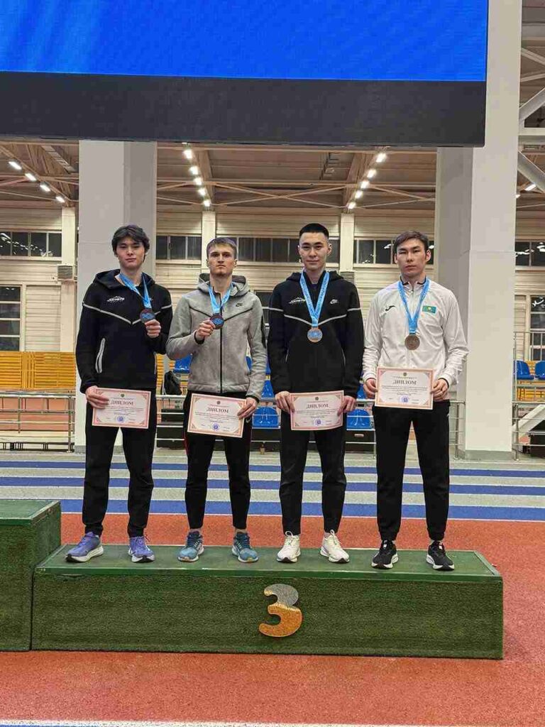 Студент КАСУ - бронзовый призёр Чемпионата Республики Казахстан по лёгкой атлетике