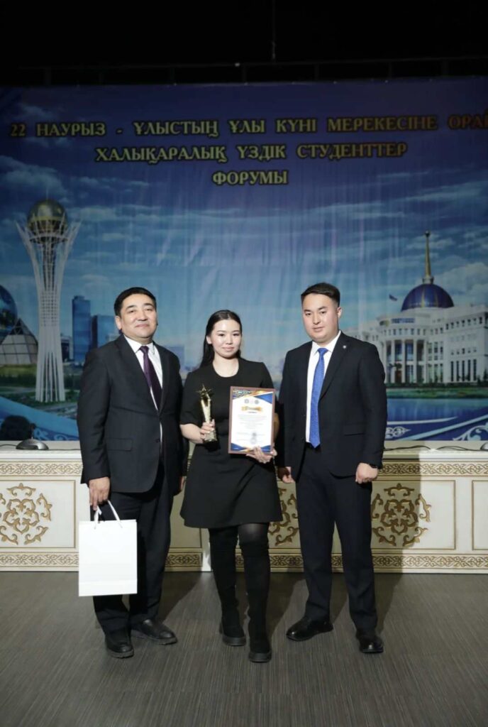 Победа в республиканском конкурсе «Лучший студент» 1