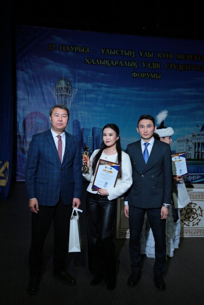 Победа в республиканском конкурсе «Лучший студент» 4