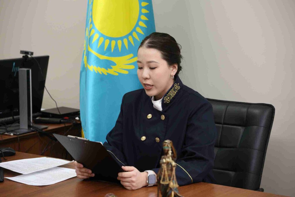 Студенты КАСУ провели инсценировку судебного процесса по уголовному делу 5