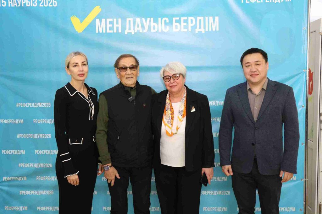 Президент КАСУ Ережеп Мамбетказиев принял участие в республиканском референдуме