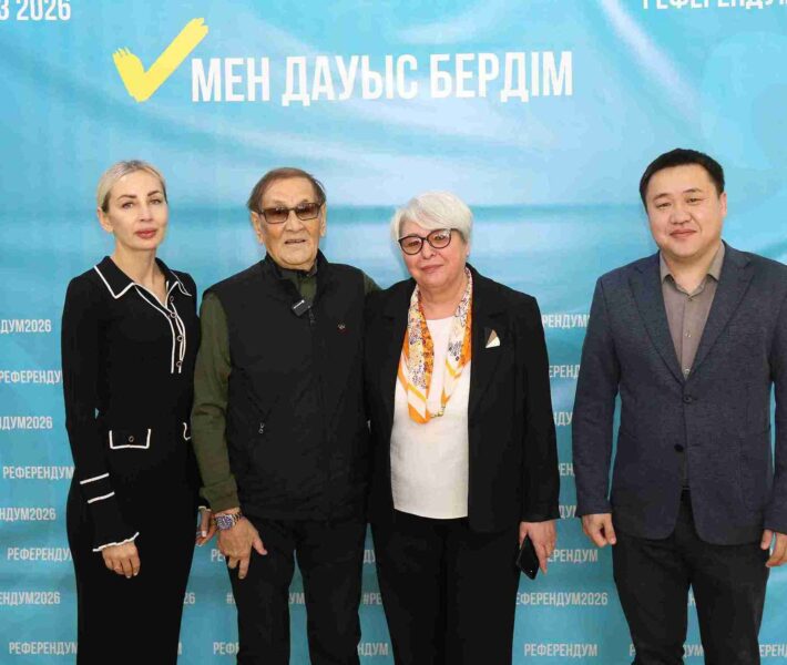 Президент КАСУ Ережеп Мамбетказиев принял участие в республиканском референдуме