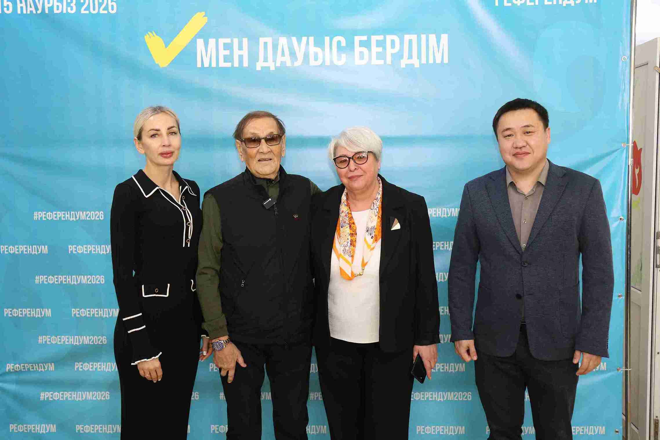 Президент КАСУ Ережеп Мамбетказиев принял участие в республиканском референдуме