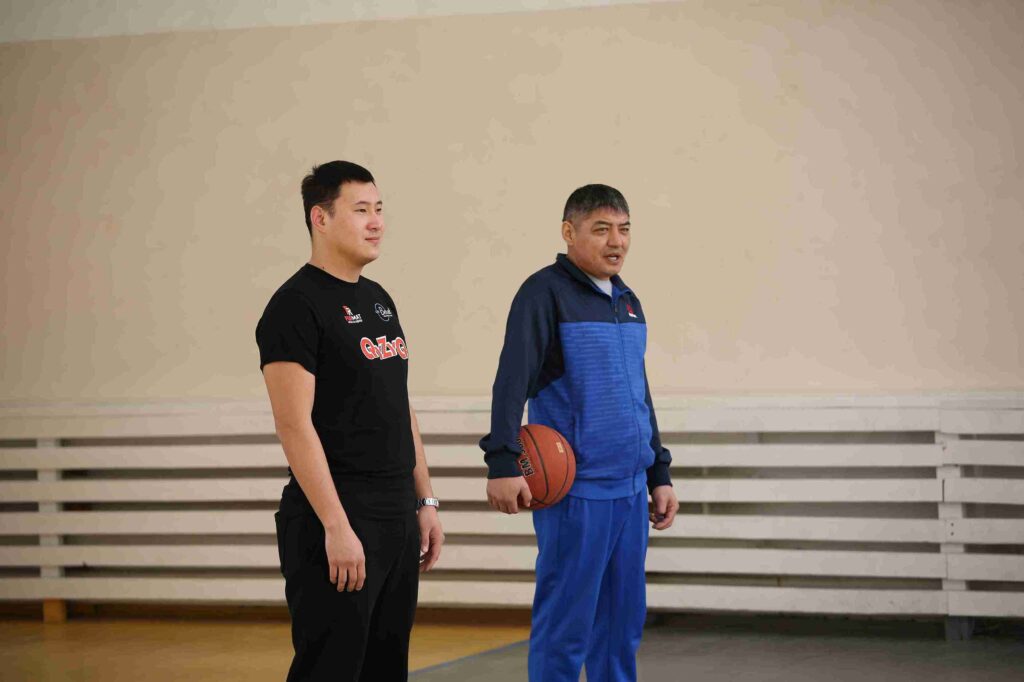 Товарищеский матч по баскетболу между КАСУ и Высшим колледжем КАСУ 3