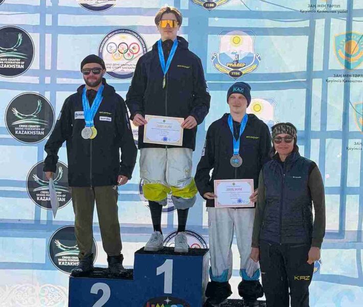 Бронзовая победа студента КАСУ на чемпионате Казахстана по фристайл могулу 1