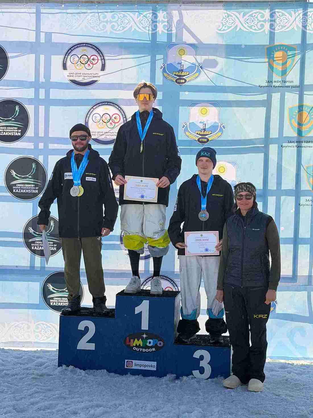 Бронзовая победа студента КАСУ на чемпионате Казахстана по фристайл могулу 1