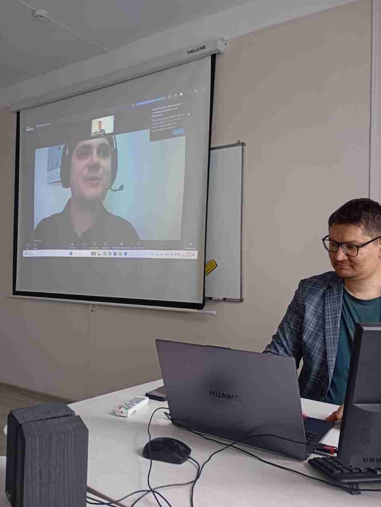 Гостевая лекция коллеги из Кыргызско Российского славянского университета имени Б.Н. Ельцина 1