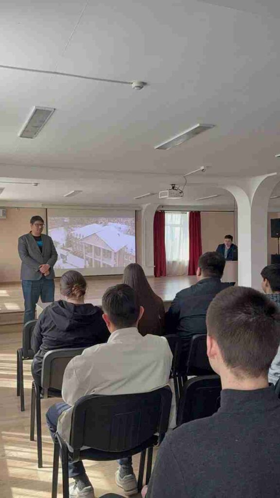 Профориентационная встреча со студентами Высшего колледжа КАСУ 2