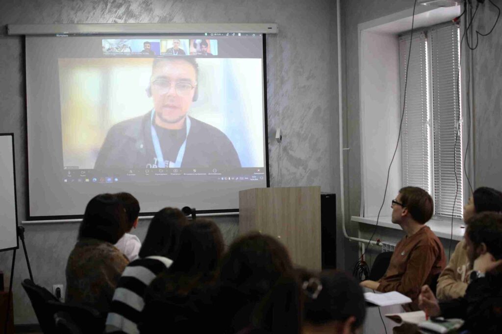 Секционное заседание с участием иностранных магистрантов из Афганистана и Германии 6