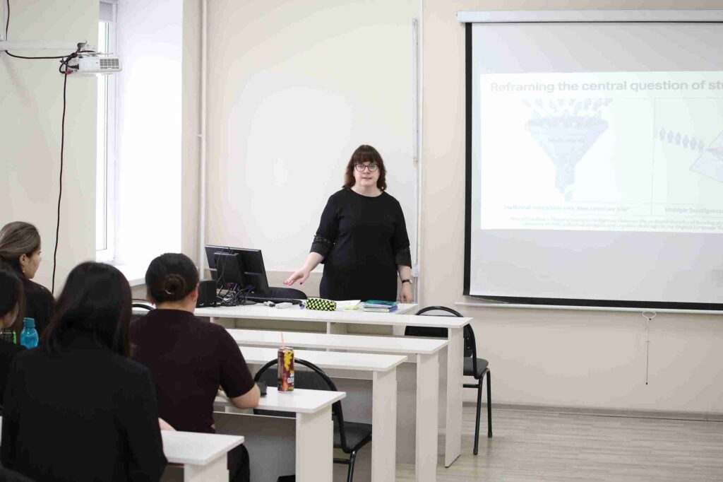 Семинар по теории множественного интеллекта для студентов кафедры иностранных языков 7