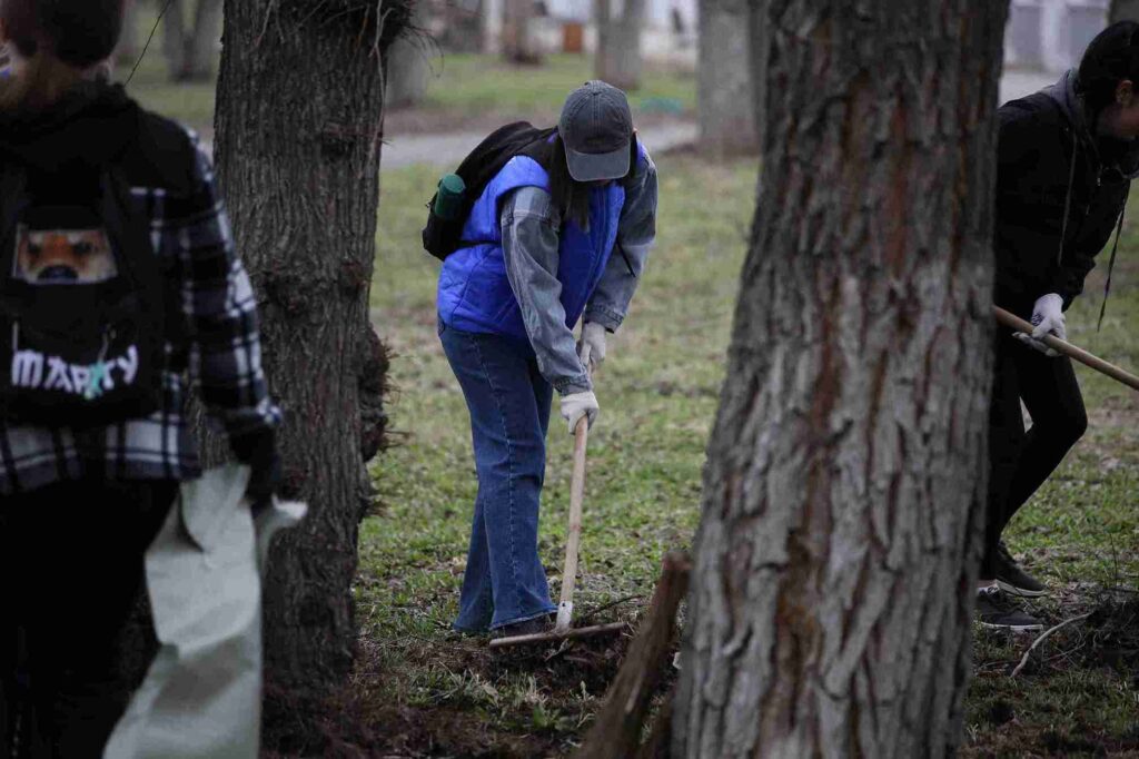 Студенты КАСУ присоединились к республиканской экологической акции «Таза Қазақстан»! 12