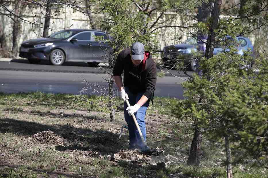 Участие в республиканской акции «Таза Қазақстан» 11