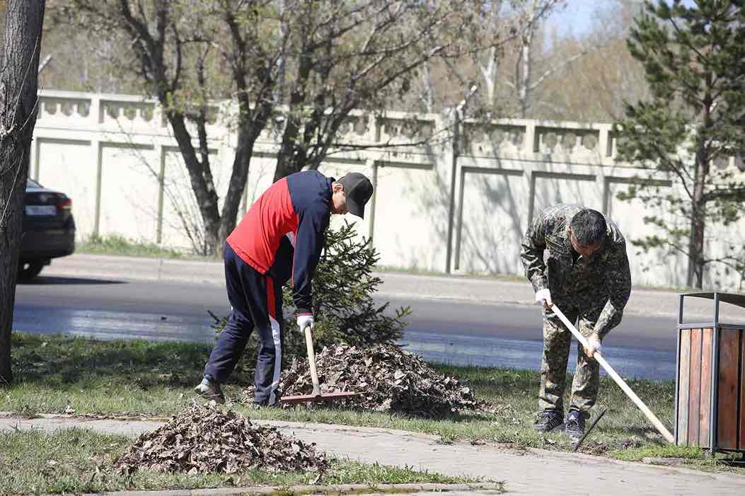 Участие в республиканской акции «Таза Қазақстан» 3
