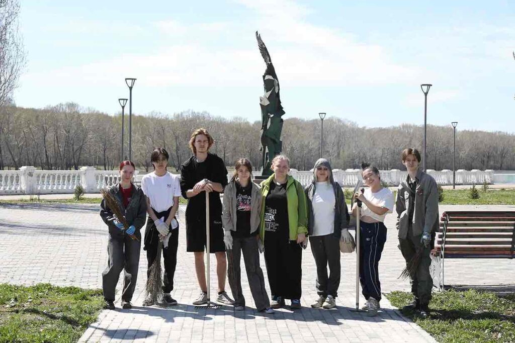 Участие в республиканской акции «Таза Қазақстан» 4