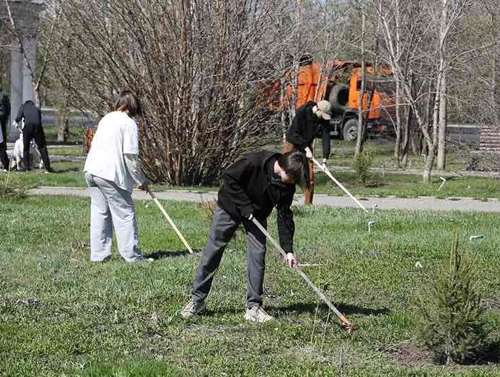 Участие в республиканской акции «Таза Қазақстан» 9