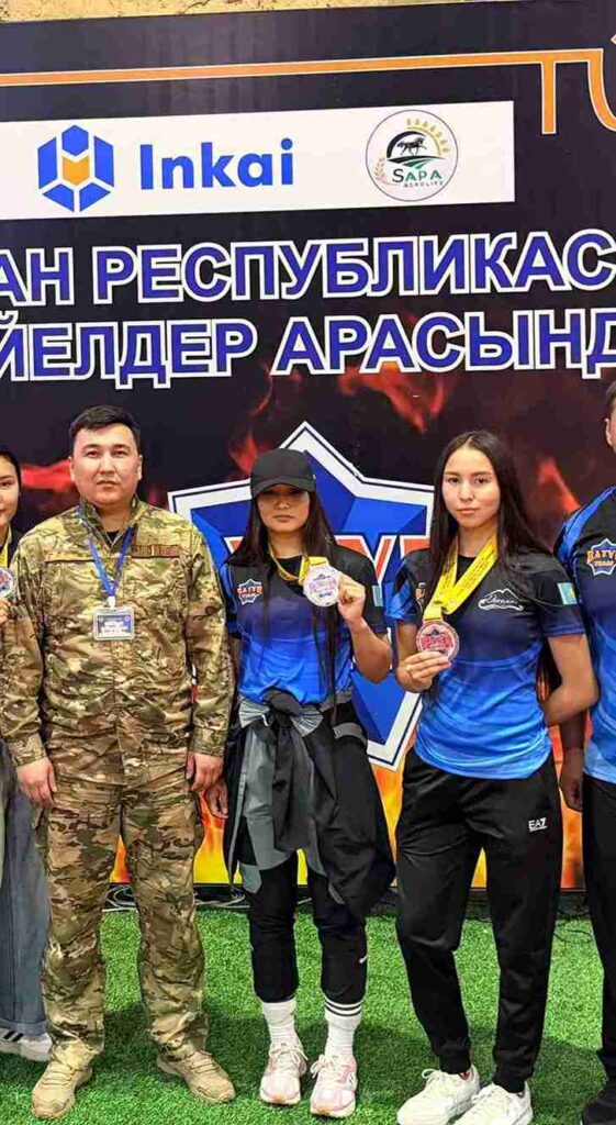 Студентка КАСУ бронзовый призёр Кубка Министра РК по чрезвычайным ситуациям1