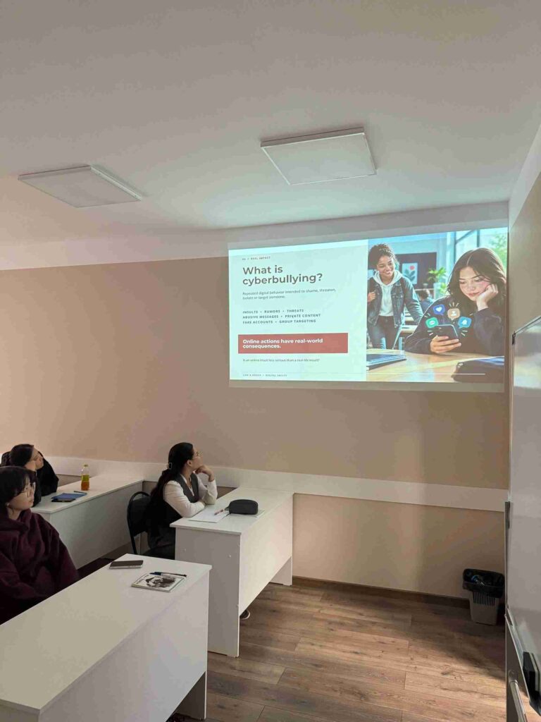 Digital Safety and Cyberbullying: открытое занятие в КАСУ3