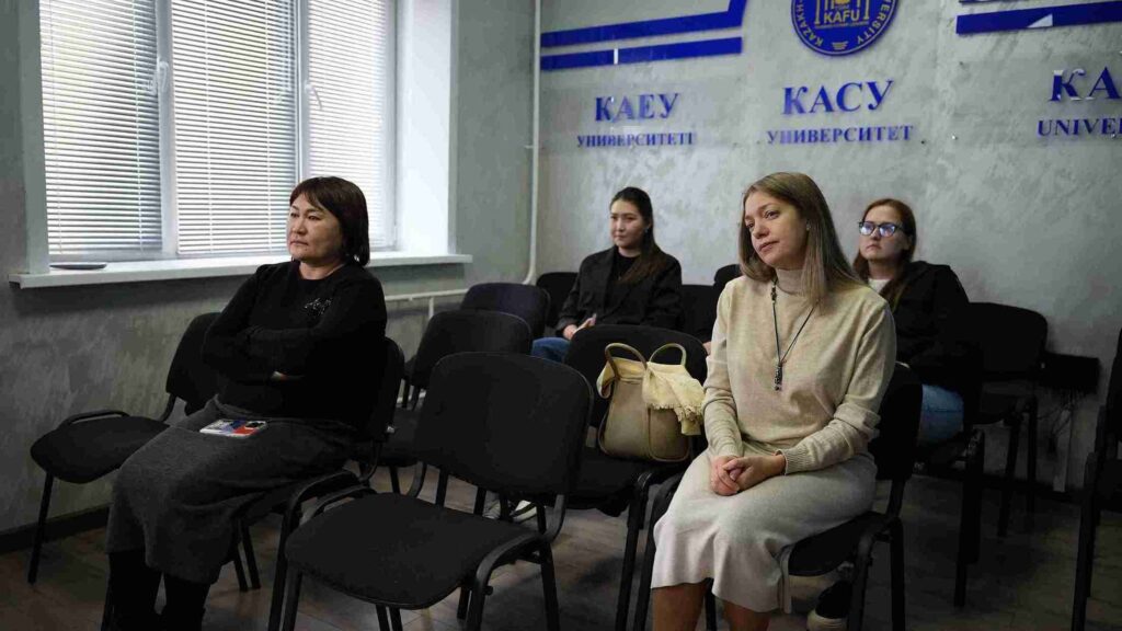 Профессор Ханлар Ганиев провёл лекции и поделился профессиональным опытом в КАСУ в рамках программы обмена ORHUN7